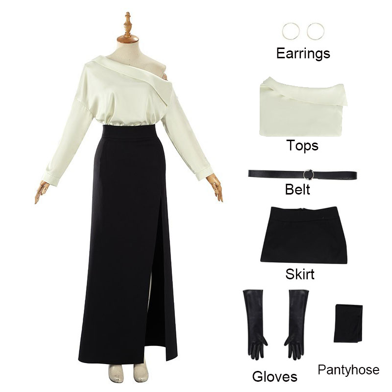 Formal Women'S Wear - Fantasia de Cosplay Grace do Jogo