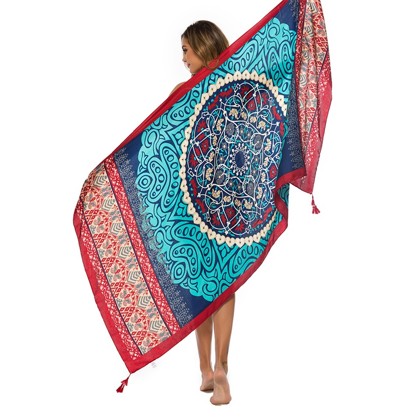 Young Women'S Formal Wear - 2018 novo 90x180cm sarja algodão pareo