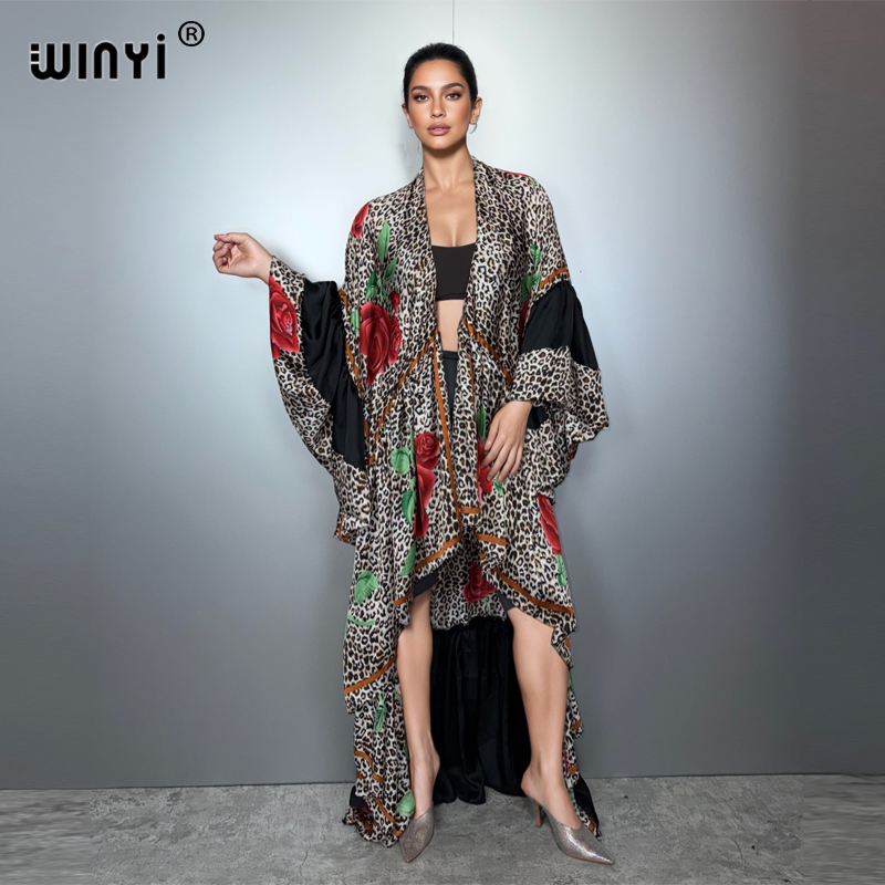 Young Women'S Formal Wear - Winyi abaya áfrica mulher quimono vestido