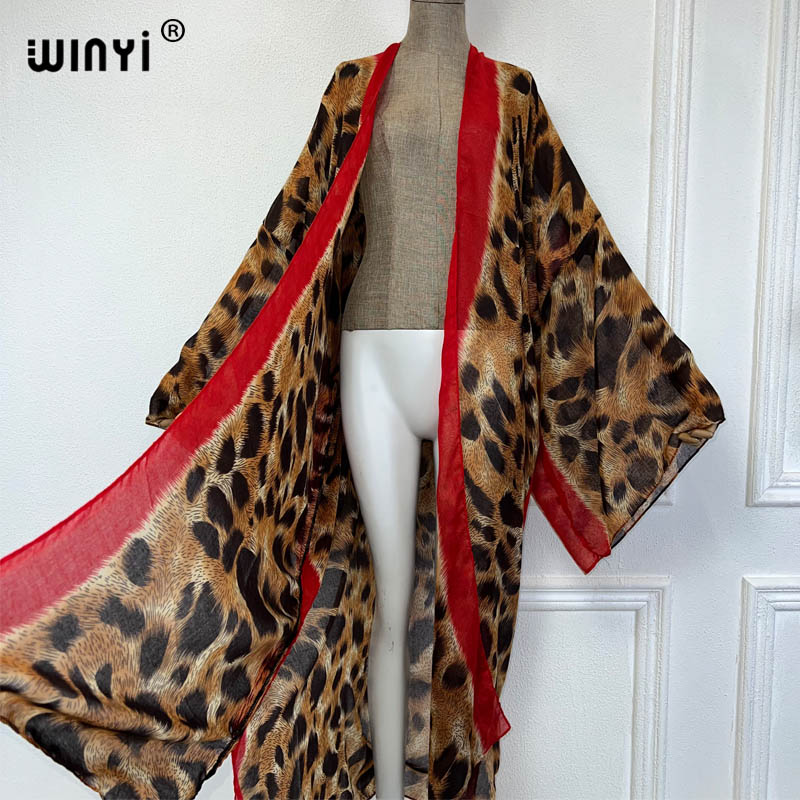 WINYI-Cardigã com estampa leop - Young Women'S Formal Wear avaliação e preço
