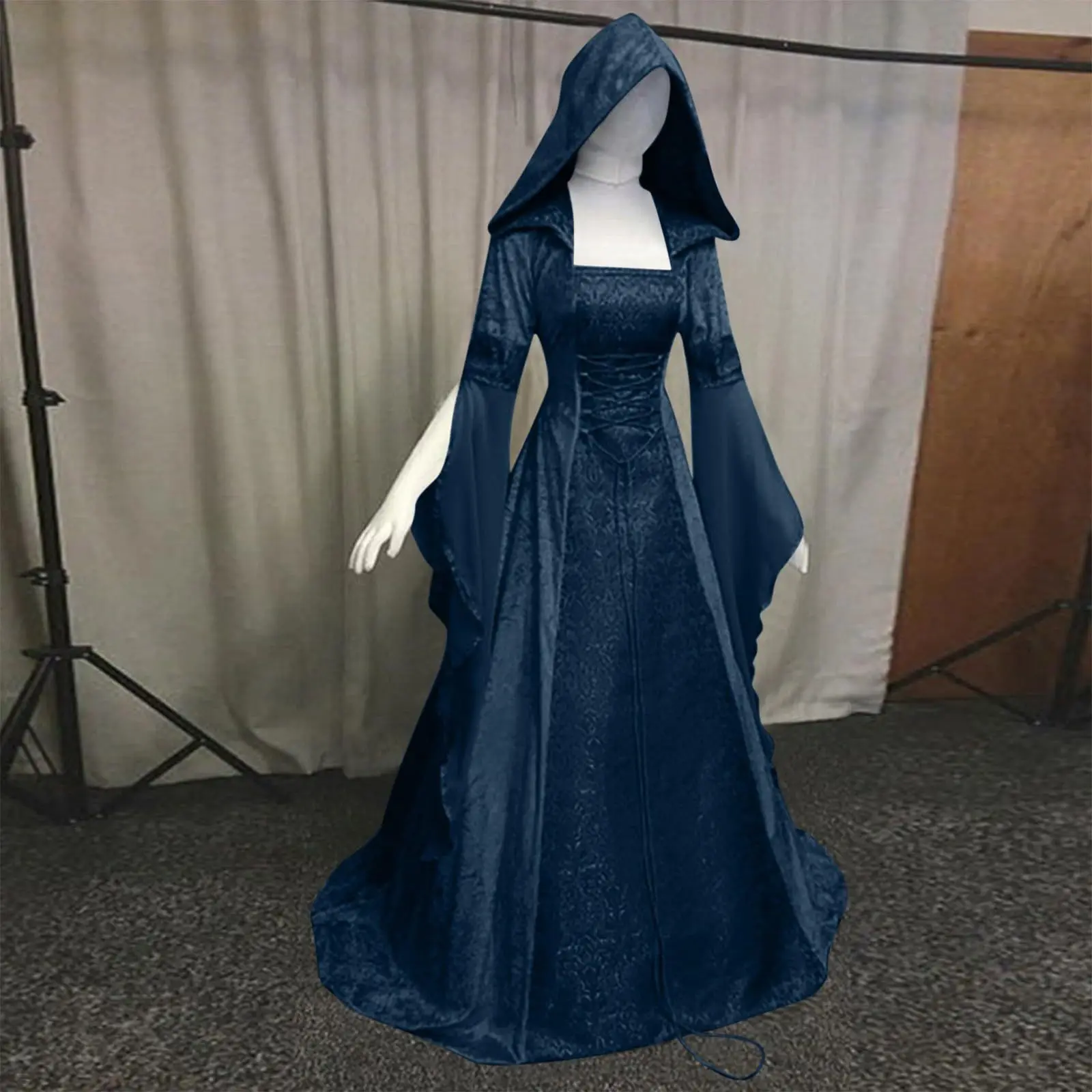Vestido de bruxa medieval com  - Vintage Women'S Formal Wear avaliação e preço