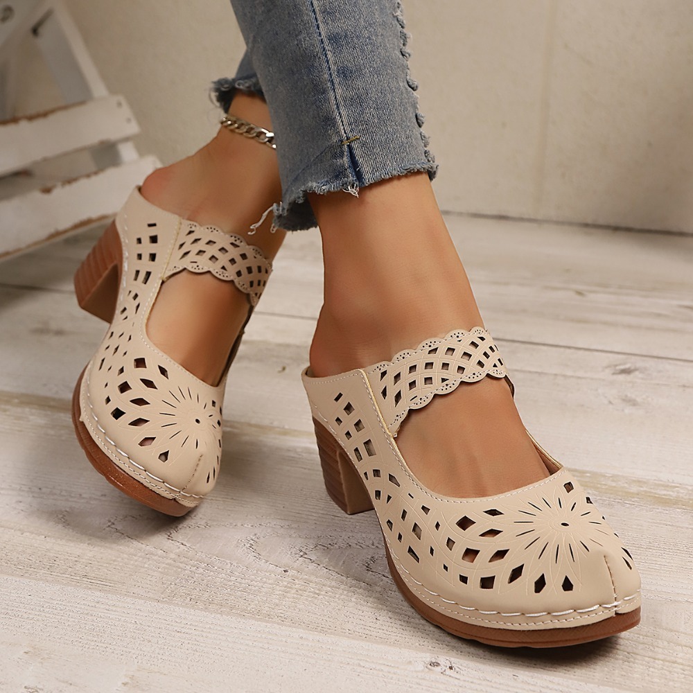 Sandálias Mules Femininas com  - Vintage Women'S Formal Wear avaliação e preço