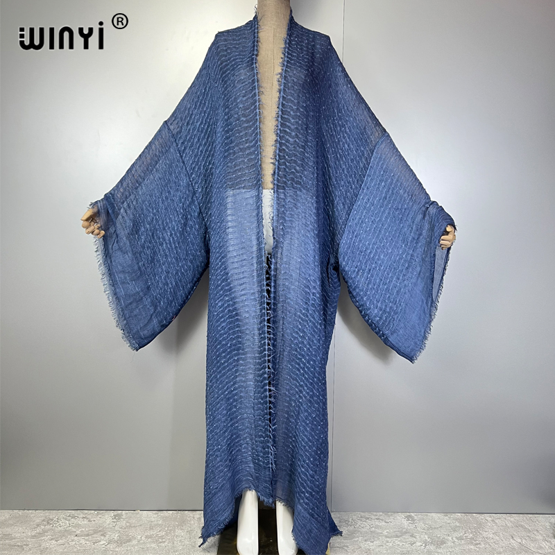 WINYI Kimono com Estampa Geomé - Young Women'S Formal Wear avaliação e preço