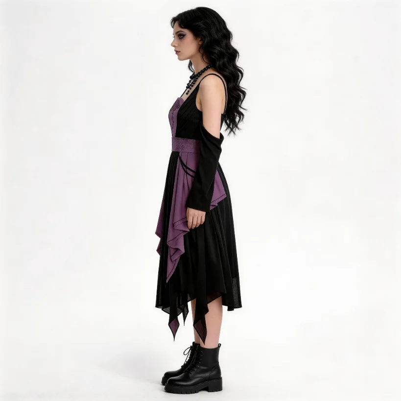 Vestido Estilo Gótico Vintage  - Vintage Women'S Formal Wear avaliação e preço