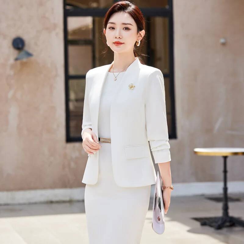 Ternos formais elegantes para  - Women Formal Wear Stitching avaliação e preço