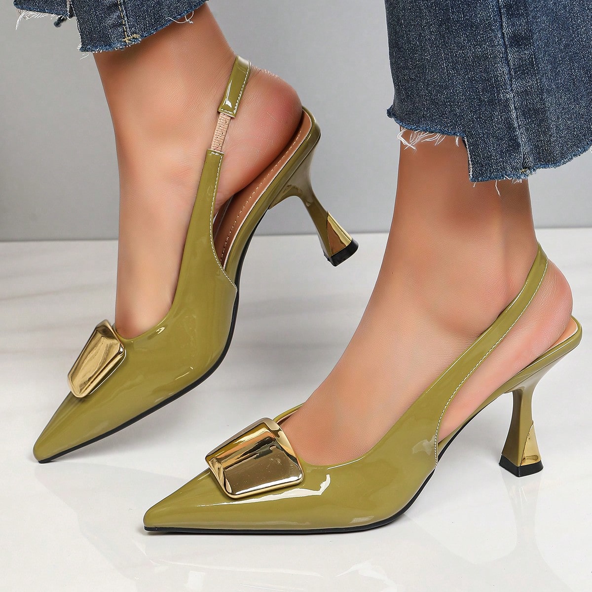 Sapatos de salto elegantes par - Formal Women'S Wear avaliação e preço