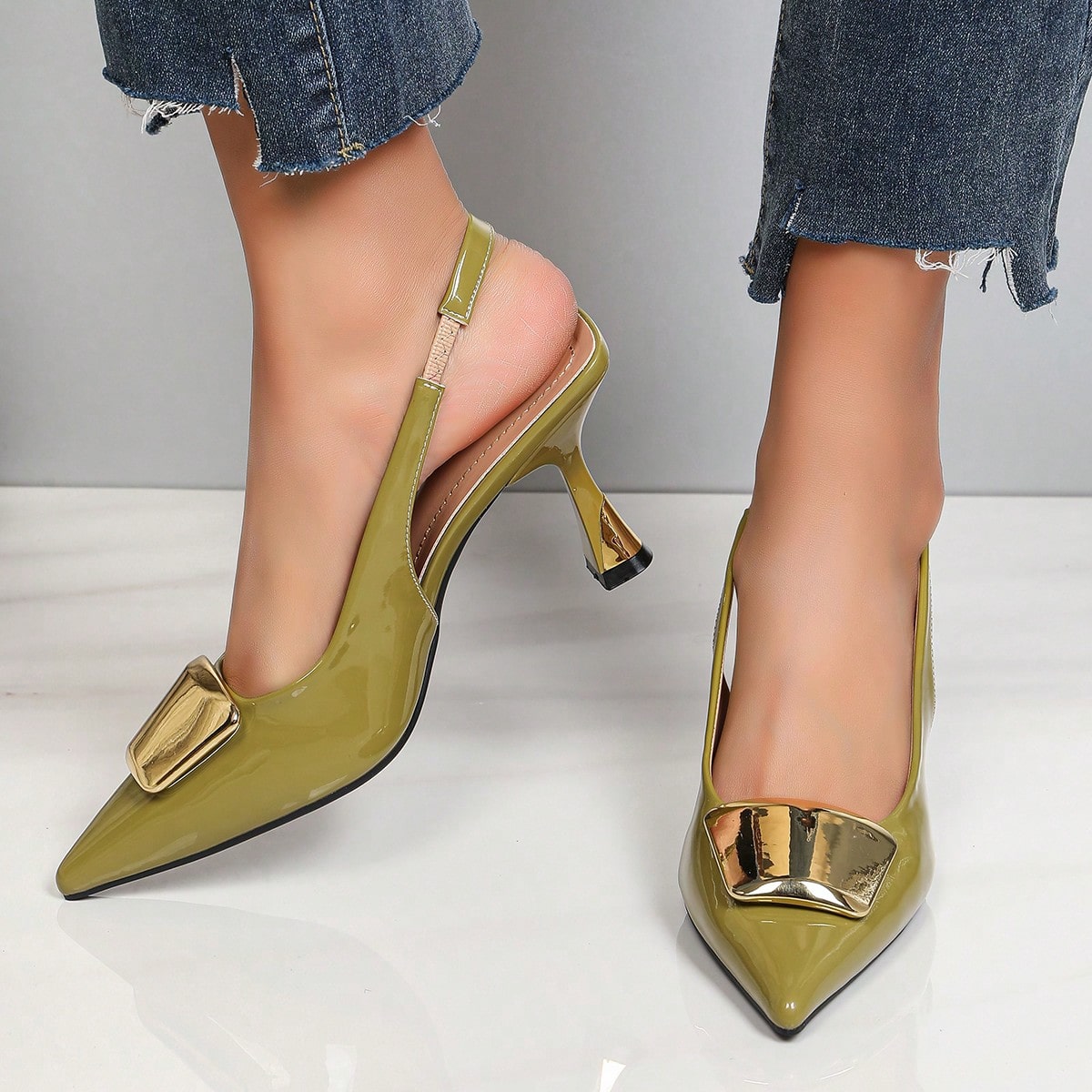 Sapatos de salto elegantes par - Formal Women'S Wear avaliação e preço