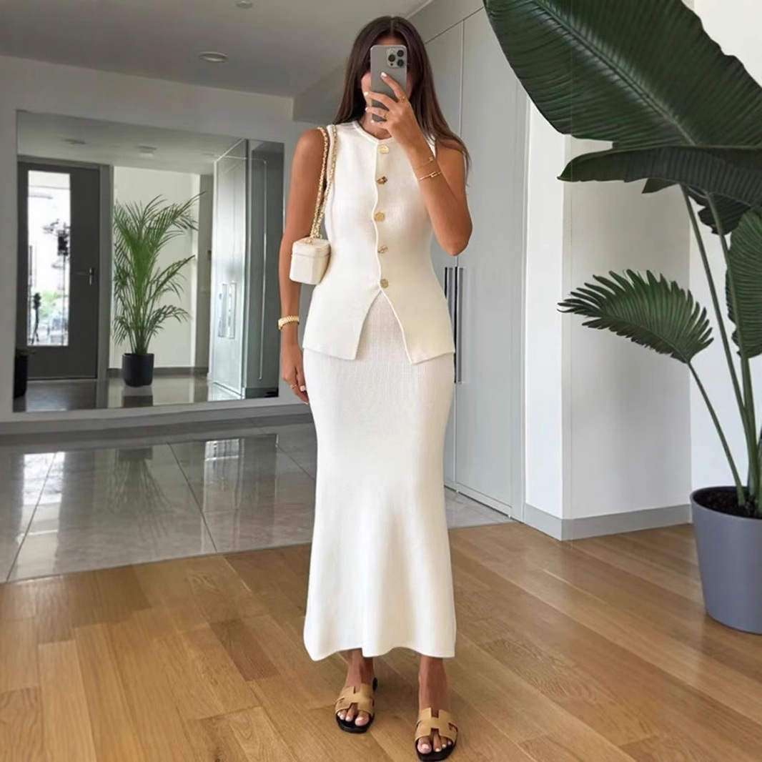 Top bodycon sem mangas com gol - Formal Women'S Wear avaliação e preço