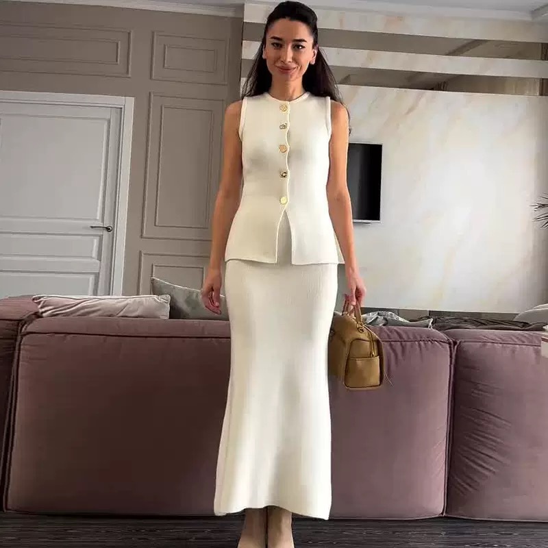Top bodycon sem mangas com gol - Formal Women'S Wear avaliação e preço
