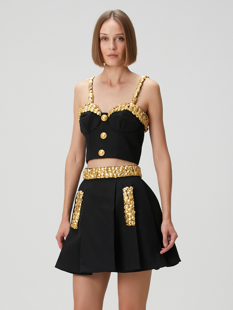 Vc conjunto de vestido preto d - Formal Women'S Wear avaliação e preço
