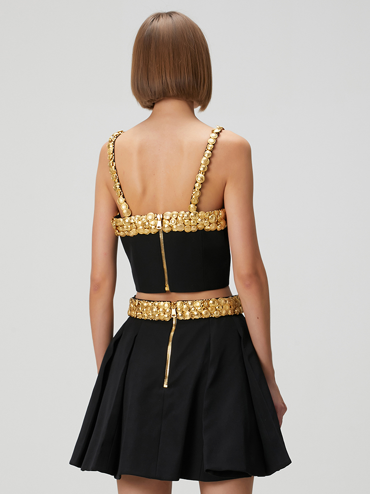 Vc conjunto de vestido preto d - Formal Women'S Wear avaliação e preço