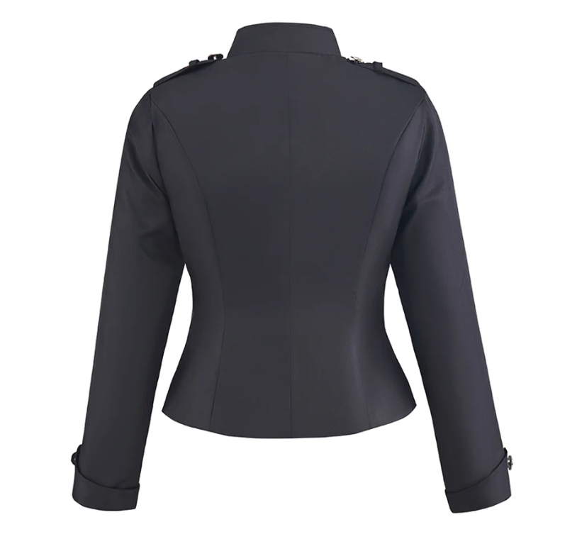 Mulheres gótico punk jaqueta f - Vintage Women'S Formal Wear avaliação e preço
