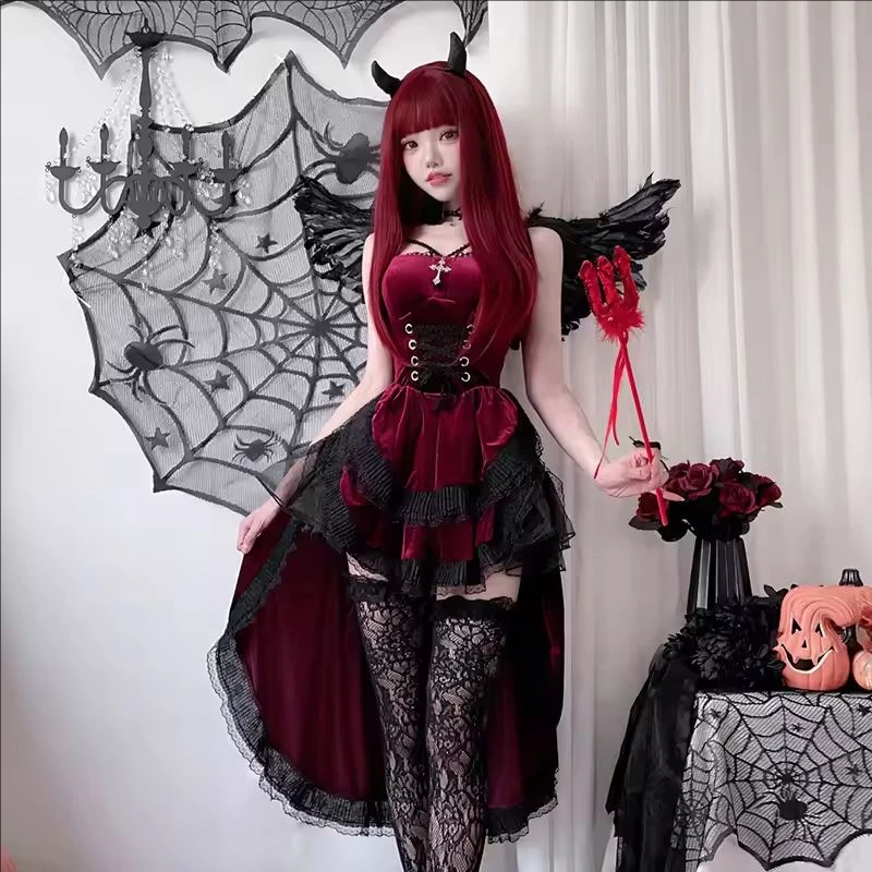 Vestido de Noiva Vampira Gótic - Vintage Women'S Formal Wear avaliação e preço