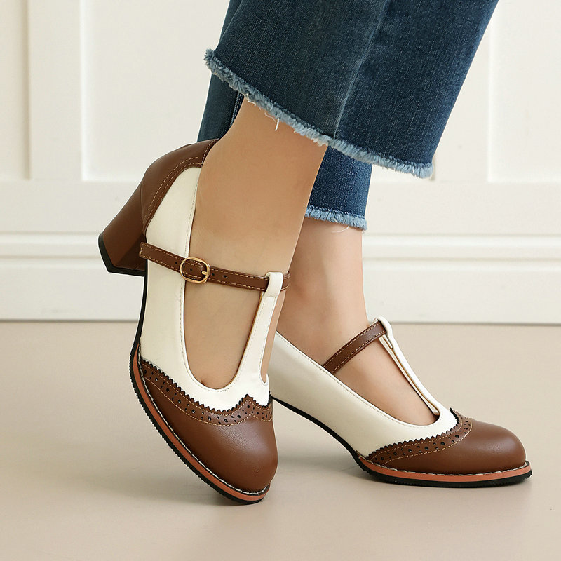 Sapatos Femininos Mary Jane co - Vintage Women'S Formal Wear avaliação e preço