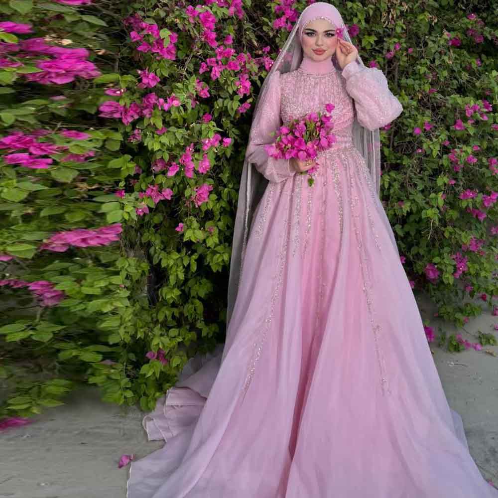 Customized Luxury Abiye Evenin - Women Formal Wear Hijab avaliação e preço