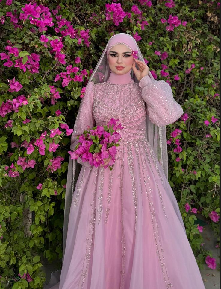 Customized Luxury Abiye Evenin - Women Formal Wear Hijab avaliação e preço