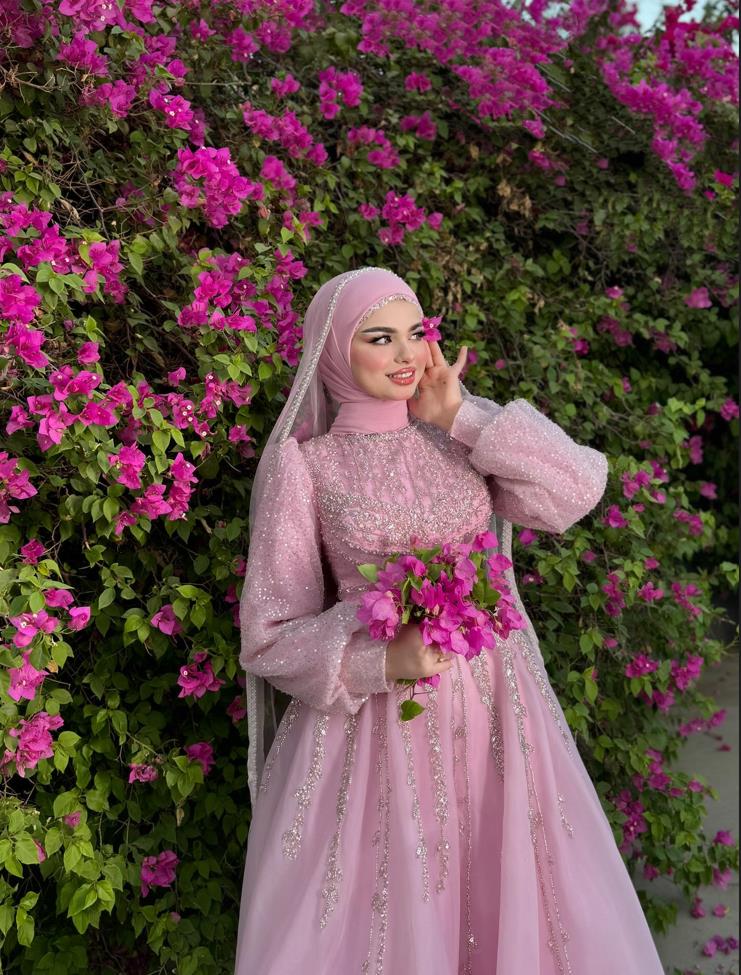 Customized Luxury Abiye Evenin - Women Formal Wear Hijab avaliação e preço