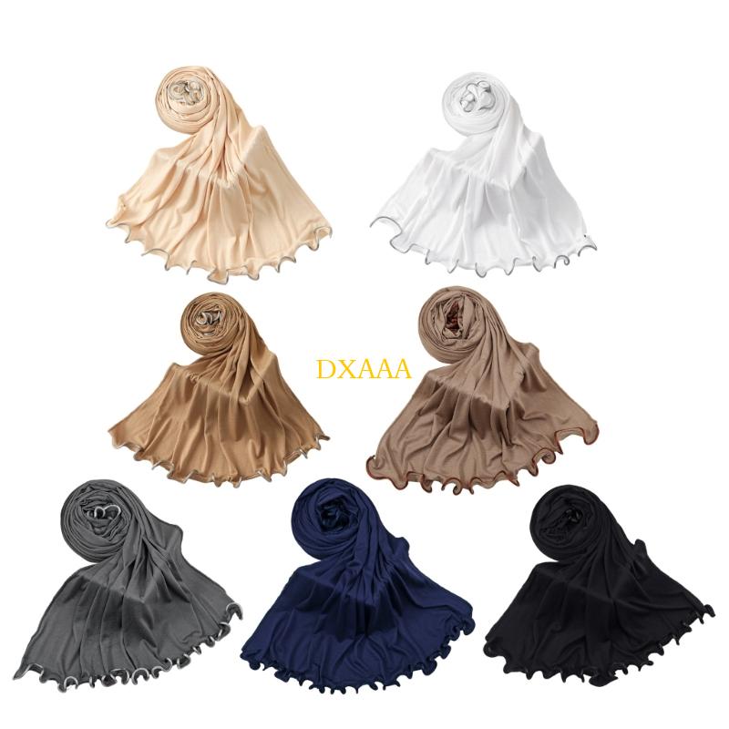 DXAA feminina cachecol hijab l - Women Formal Wear Hijab avaliação e preço
